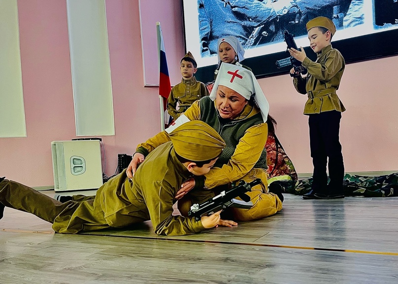 Проект «Школьный спектакль», посвященный 80-й годовщине Победы в Великой Отечественной войне.