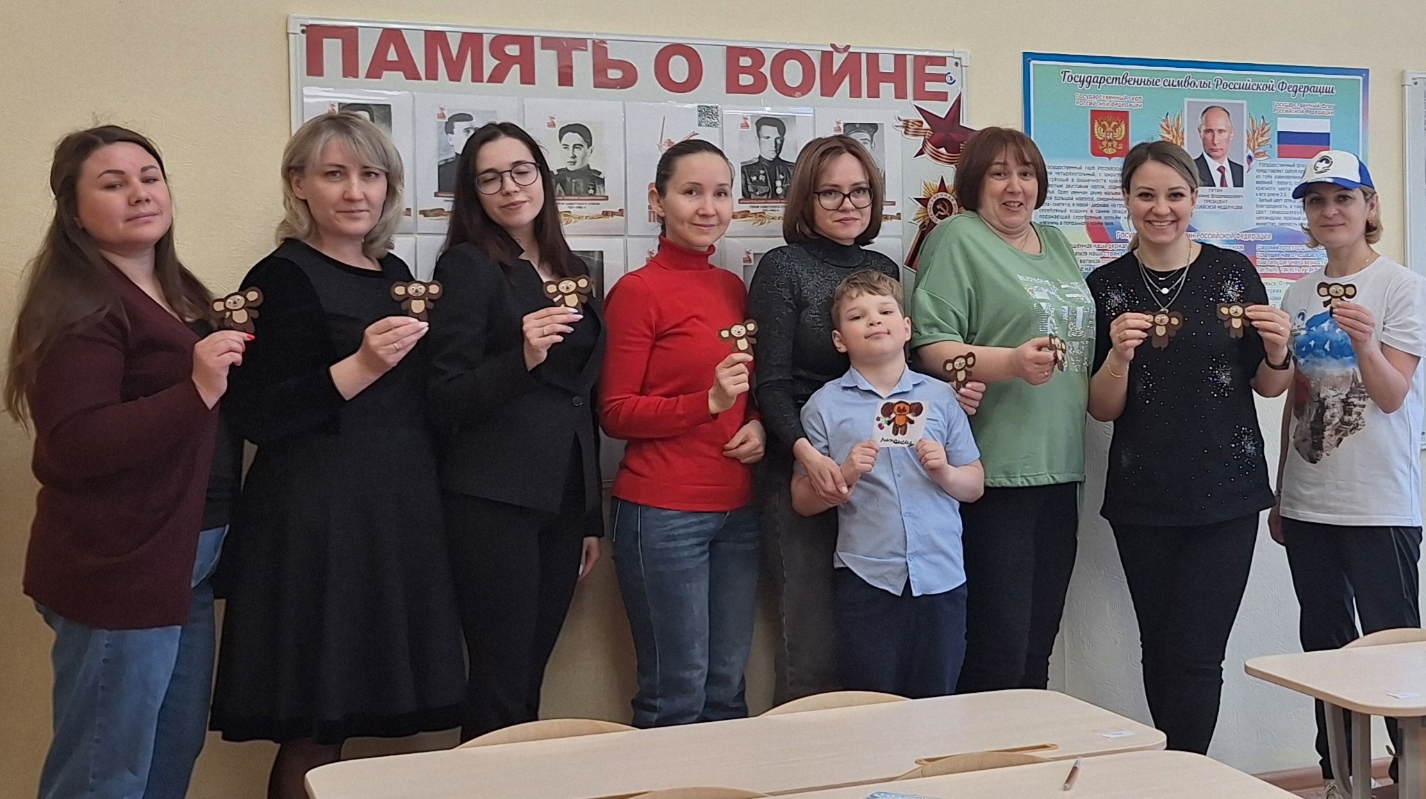 Акция &amp;quot;Надёжный тыл&amp;quot; в рамках регионального проекта &amp;quot;Школьная неделя добра в Югре&amp;quot;.